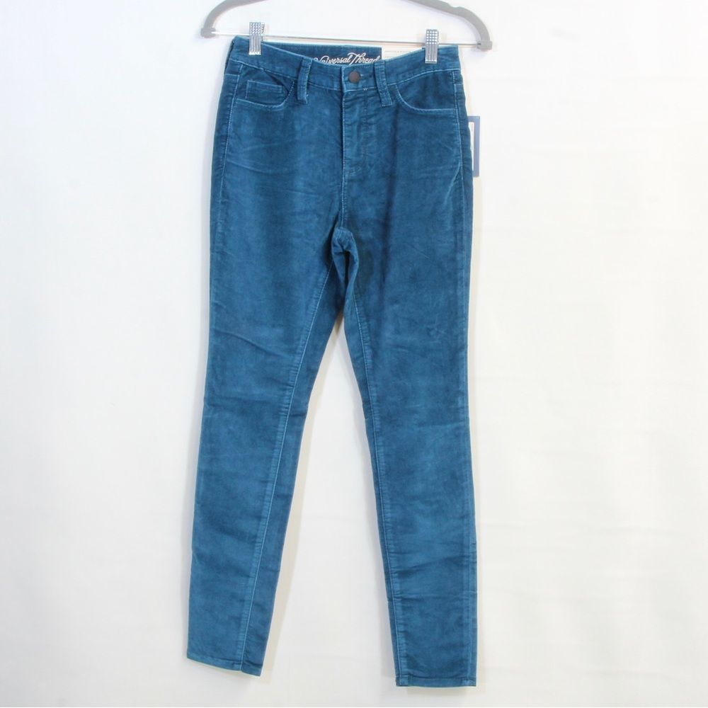 Universal Thread Women's Medium Wash 2 Blue High Rise Skinny Jeans Size 00 NWT